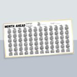 Track your savings progress every month